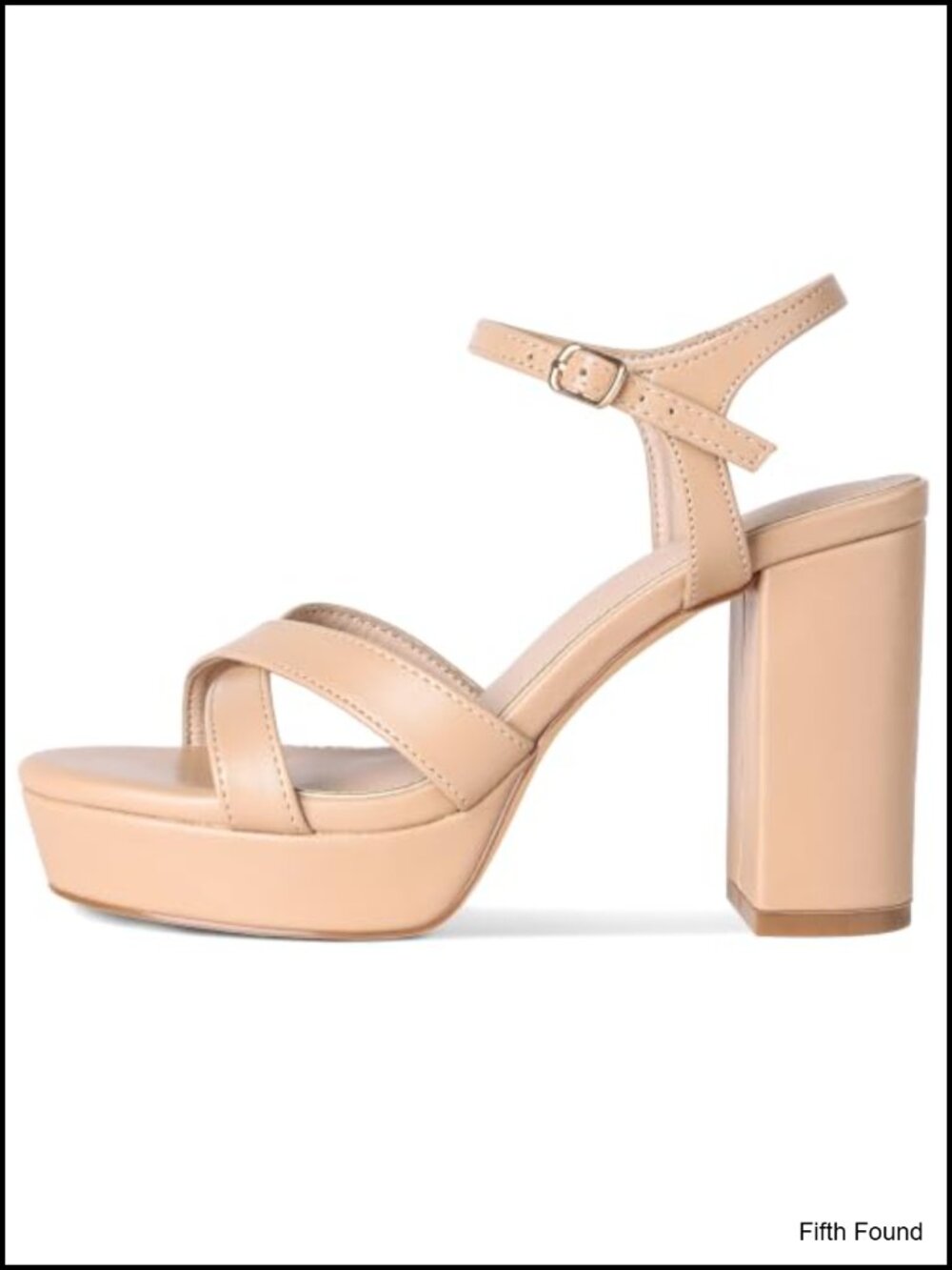 Chunky Platform Heels for Women Open Toe Ankle Strap Dress Sandals